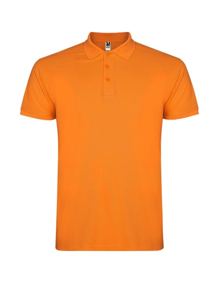 Short-sleeved polo shirt 100% cotton piqué 200g/m² ADULT/JUNIOR - STAR ROLY