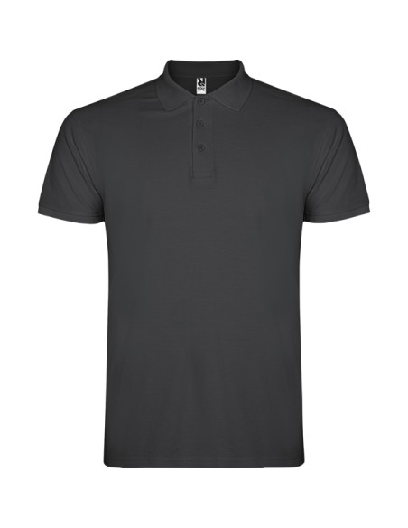 Short-sleeved polo shirt 100% cotton piqué 200g/m² ADULT/JUNIOR - STAR ROLY