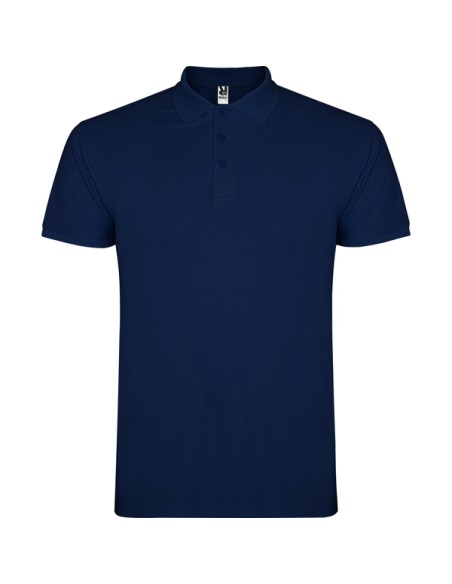 Short-sleeved polo shirt 100% cotton piqué 200g/m² ADULT/JUNIOR - STAR ROLY