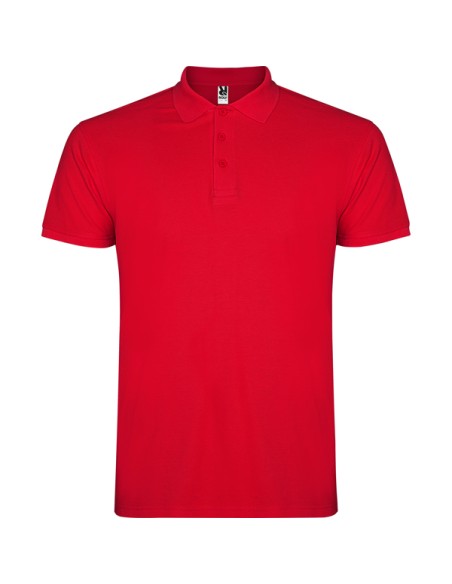 Short-sleeved polo shirt 100% cotton piqué 200g/m² ADULT/JUNIOR - STAR ROLY