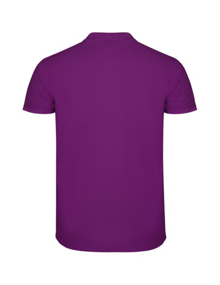Short-sleeved polo shirt 100% cotton piqué 200g/m² ADULT/JUNIOR - STAR ROLY