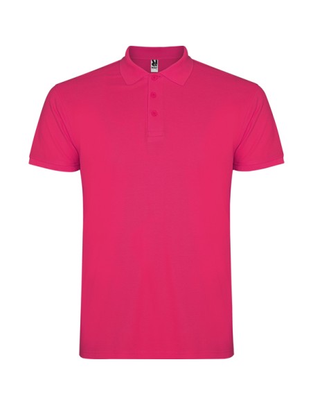 Short-sleeved polo shirt 100% cotton piqué 200g/m² ADULT/JUNIOR - STAR ROLY