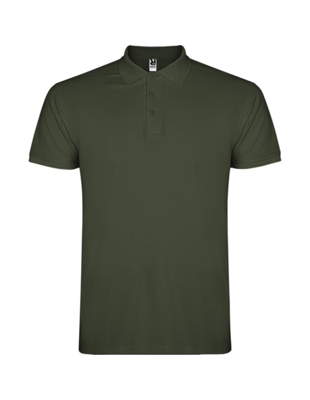 Short-sleeved polo shirt 100% cotton piqué 200g/m² ADULT/JUNIOR - STAR ROLY
