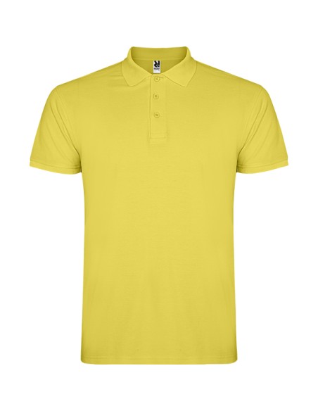 Short-sleeved polo shirt 100% cotton piqué 200g/m² ADULT/JUNIOR - STAR ROLY
