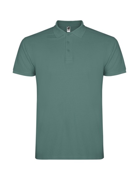 Short-sleeved polo shirt 100% cotton piqué 200g/m² ADULT/JUNIOR - STAR ROLY