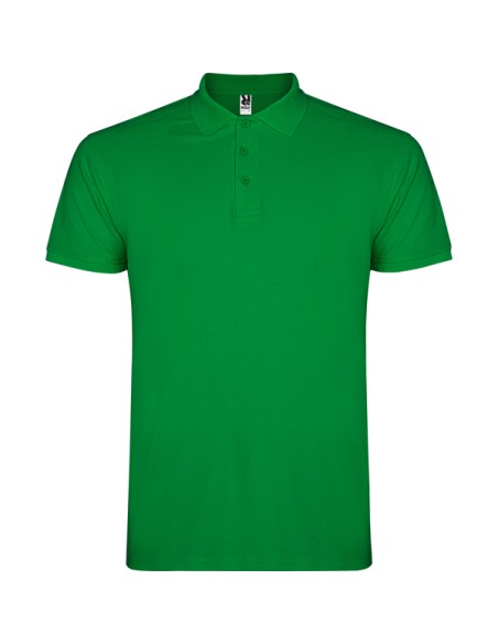 Short-sleeved polo shirt 100% cotton piqué 200g/m² ADULT/JUNIOR - STAR ROLY