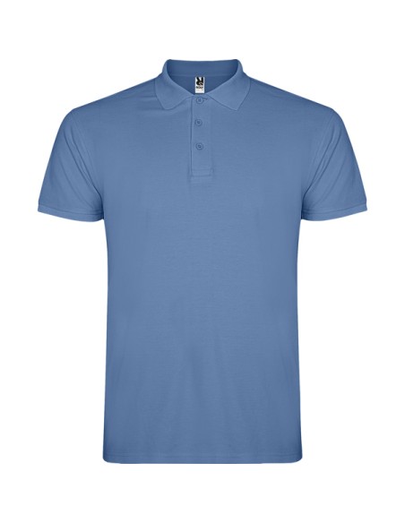Short-sleeved polo shirt 100% cotton piqué 200g/m² ADULT/JUNIOR - STAR ROLY