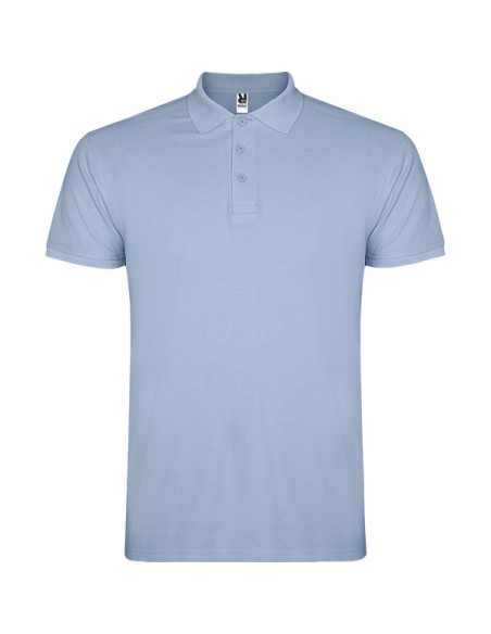 Short-sleeved polo shirt 100% cotton piqué 200g/m² ADULT/JUNIOR - STAR ROLY