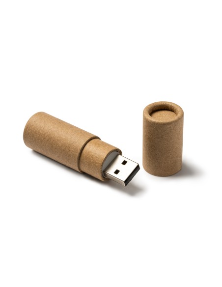 Memoria USB 16GB Eco con carcasa de Cartron Reciclado - VIKEN