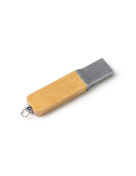 Memoria USB 16GB con carcasa de Bambú Personalizable - NETIX