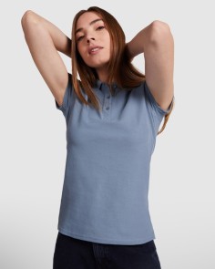 Women's short-sleeved polo...