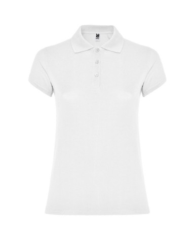 Women's short-sleeved polo shirt in... Women's short-sleeved polo shirt in...