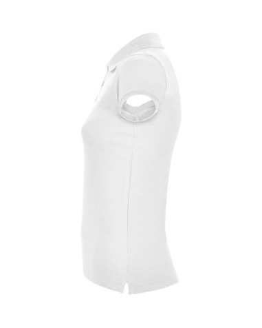 Women's short-sleeved polo shirt in... Women's short-sleeved polo shirt in...