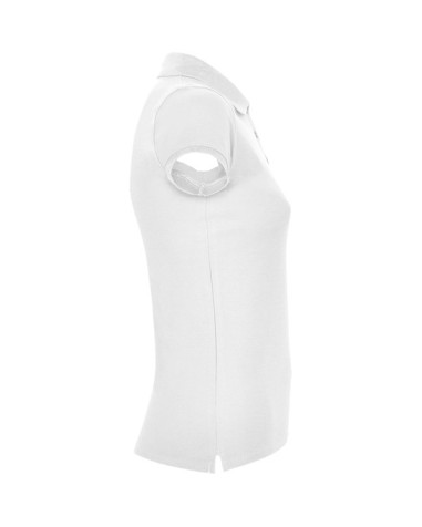 Women's short-sleeved polo shirt in... Women's short-sleeved polo shirt in...