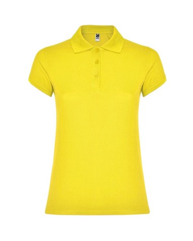 Women's short-sleeved polo shirt in... Women's short-sleeved polo shirt in...
