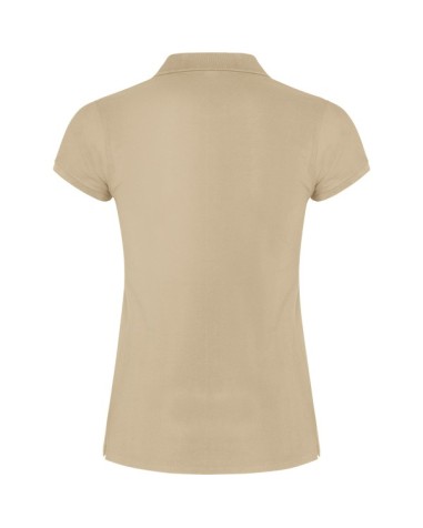 Women's short-sleeved polo shirt in... Women's short-sleeved polo shirt in...