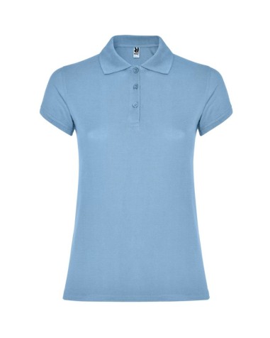 Women's short-sleeved polo shirt in... Women's short-sleeved polo shirt in...