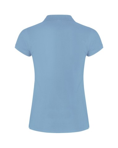 Women's short-sleeved polo shirt in... Women's short-sleeved polo shirt in...