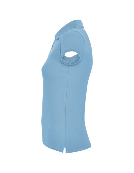 Polo femme manches courtes en piqué 100% coton, 200 g/m² - Star Woman Roly