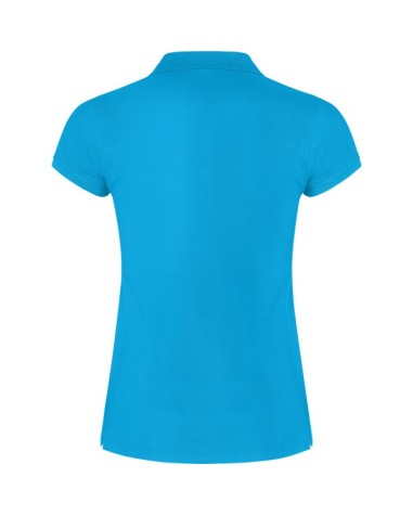 Women's short-sleeved polo shirt in... Women's short-sleeved polo shirt in...