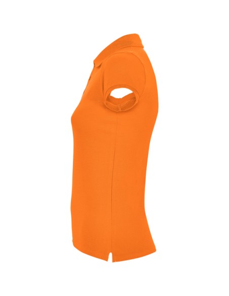 Polo femme manches courtes en piqué 100% coton, 200 g/m² - Star Woman Roly
