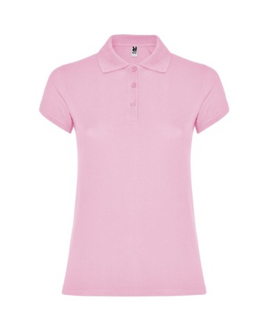 Women's short-sleeved polo shirt in... Women's short-sleeved polo shirt in...