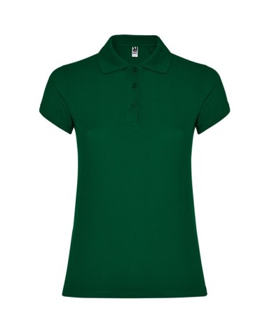 Women's short-sleeved polo shirt in... Women's short-sleeved polo shirt in...