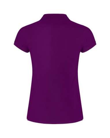 Women's short-sleeved polo shirt in... Women's short-sleeved polo shirt in...