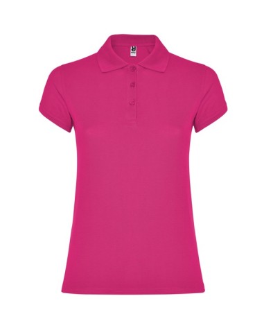 Women's short-sleeved polo shirt in... Women's short-sleeved polo shirt in...