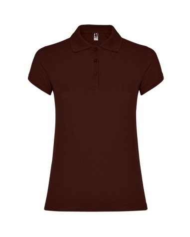 Women's short-sleeved polo shirt in... Women's short-sleeved polo shirt in...