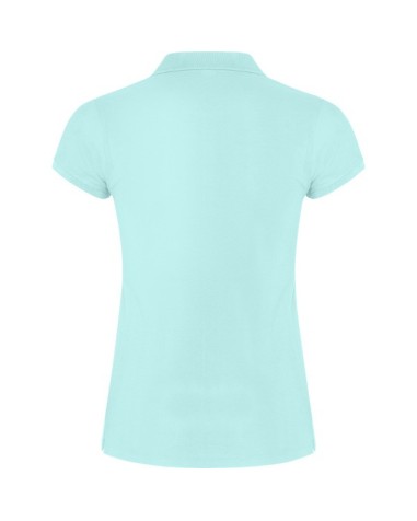 Women's short-sleeved polo shirt in... Women's short-sleeved polo shirt in...