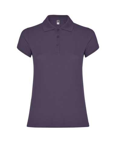 Women's short-sleeved polo shirt in... Women's short-sleeved polo shirt in...