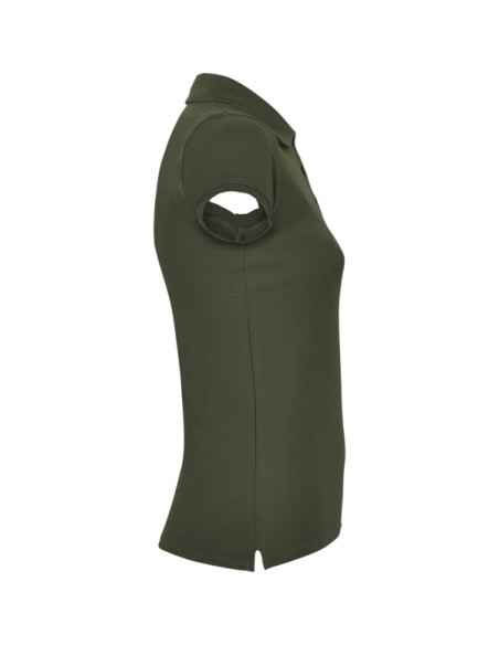 Polo MUJER manga corta 100% algodón piqué 200g/m² - STAR WOMAN ROLY
