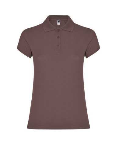 Women's short-sleeved polo shirt in... Women's short-sleeved polo shirt in...