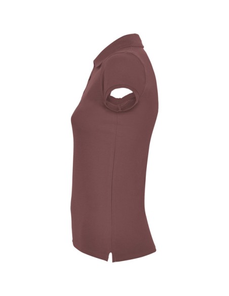 Polo MUJER manga corta 100% algodón piqué 200g/m² - STAR WOMAN ROLY