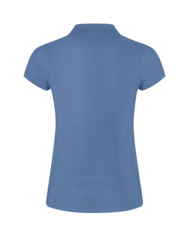 Women's short-sleeved polo shirt in... Women's short-sleeved polo shirt in...