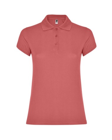 Women's short-sleeved polo shirt in... Women's short-sleeved polo shirt in...