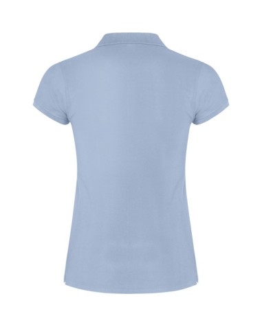 Women's short-sleeved polo shirt in... Women's short-sleeved polo shirt in...