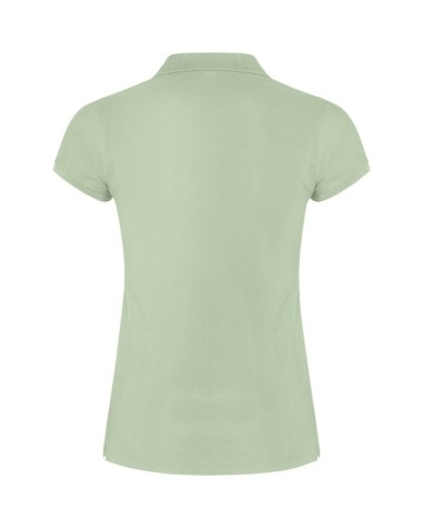 Women's short-sleeved polo shirt in... Women's short-sleeved polo shirt in...