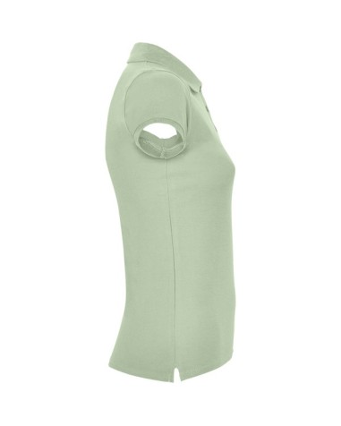 Women's short-sleeved polo shirt in... Women's short-sleeved polo shirt in...
