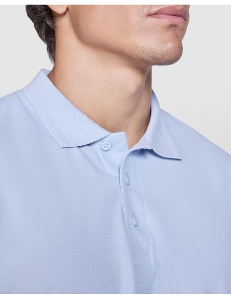 Short-sleeved polo shirt 60% Cotton / 40% Polyester piqué 190g/m² ADULT/JUNIOR - PEGASO ROLY
