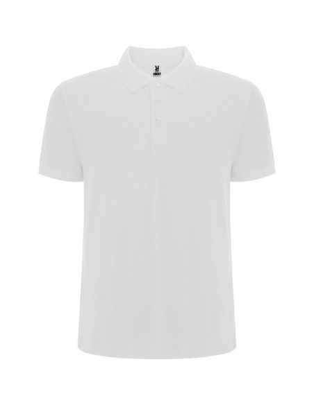 Short-sleeved polo shirt 60% Cotton / 40% Polyester piqué 190g/m² ADULT/JUNIOR - PEGASO ROLY