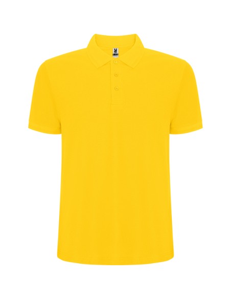 Short-sleeved polo shirt 60% Cotton / 40% Polyester piqué 190g/m² ADULT/JUNIOR - PEGASO ROLY