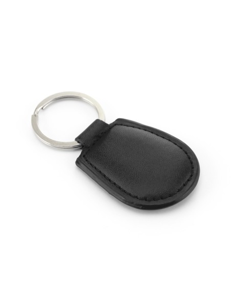 Personalized faux leather keychain - Pelcu