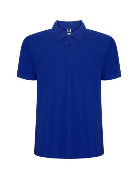 Short-sleeved polo shirt 60% Cotton / 40% Polyester piqué 190g/m² ADULT/JUNIOR - PEGASO ROLY