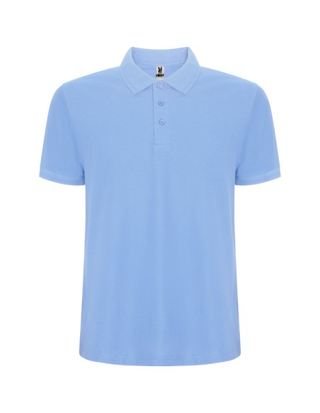Short-sleeved polo shirt 60% Cotton / 40% Polyester piqué 190g/m² ADULT/JUNIOR - PEGASO ROLY