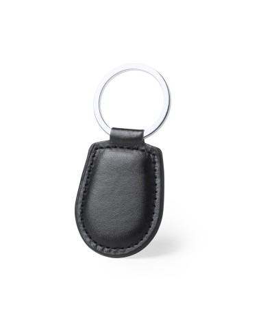 Personalized faux leather keychain -... Personalized faux leather keychain -...