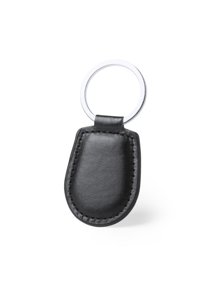 Personalized faux leather keychain - Pelcu