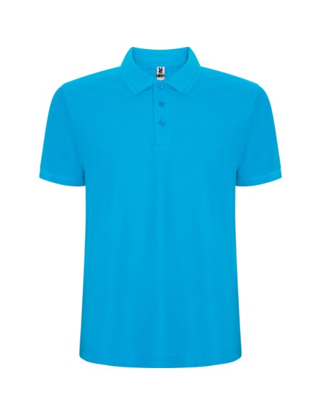 Short-sleeved polo shirt 60% Cotton / 40% Polyester piqué 190g/m² ADULT/JUNIOR - PEGASO ROLY