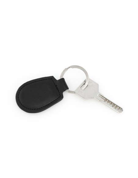 Personalized faux leather keychain - Pelcu